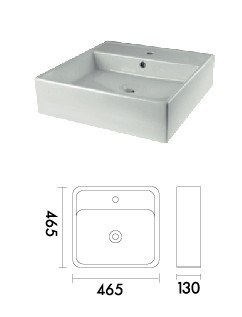 方型陶瓷臉盆